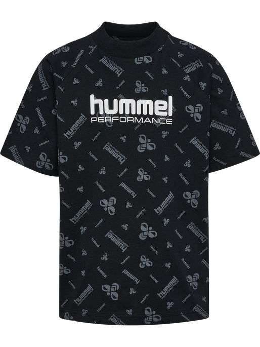 hmlJR DANCE T-SHIRT S/S, BLACK/EBONY hmlJR DANCE T-SHIRT S/S, BLACK/EBONY, packshot