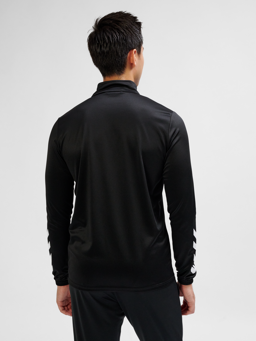 hmlPROMO POLY SUIT, BLACK, model
