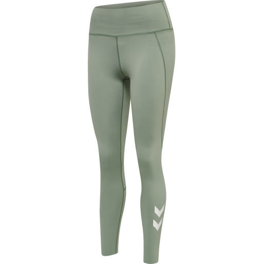 hmlMT GRACE HIGH WAIST TIGHTS, LILY PAD, packshot
