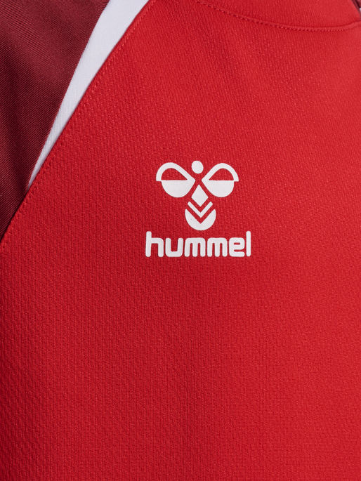 hmlLEAD 2.0 CREW SWEAT KIDS, TRUE RED/MAROON hmlLEAD 2.0 CREW SWEAT KIDS, TRUE RED/MAROON, packshot