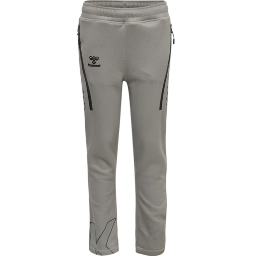 hmlCIMA XK PANTS KIDS, GREY MELANGE hmlCIMA XK PANTS KIDS, GREY MELANGE, packshot