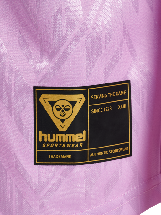 hmlJR LOOSE BAY SOCCER JERSEY S/S, PASTEL LAVENDER, packshot
