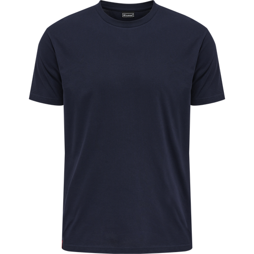 hmlRED BASIC T-SHIRT S/S, MARINE, packshot