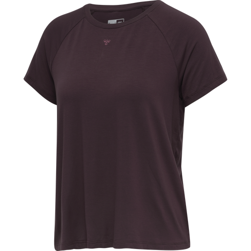 hmlFIONA T-SHIRT, FUDGE, packshot