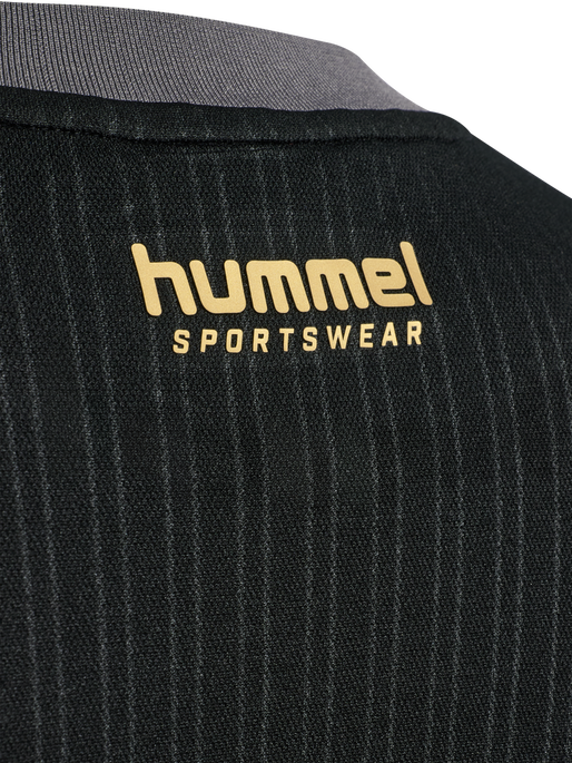 hmlLOOSE FB JERSEY L/S TOPSCORER, BLACK hmlLOOSE FB JERSEY L/S TOPSCORER, BLACK, packshot