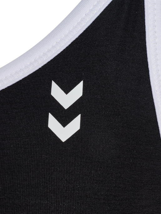 hmlPULSE CIMA STRAP TOP, BLACK hmlPULSE CIMA STRAP TOP, BLACK, packshot