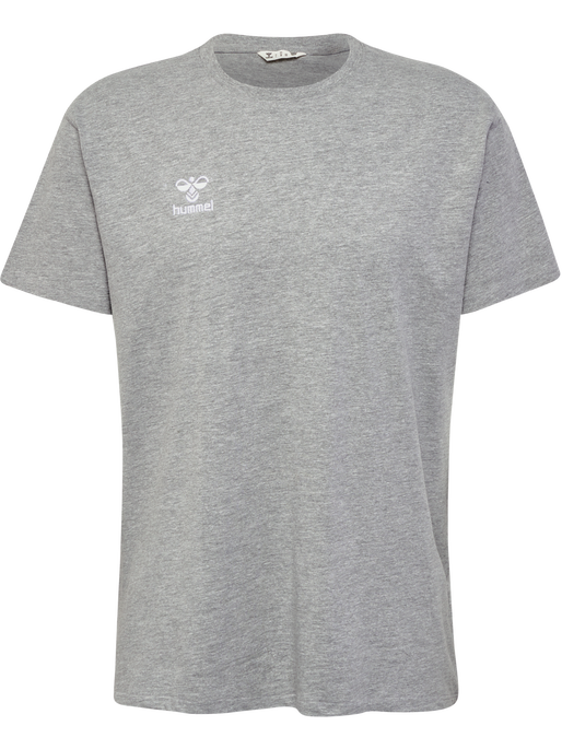 hmlGO 2.0 T-SHIRT S/S, GREY MELANGE, packshot