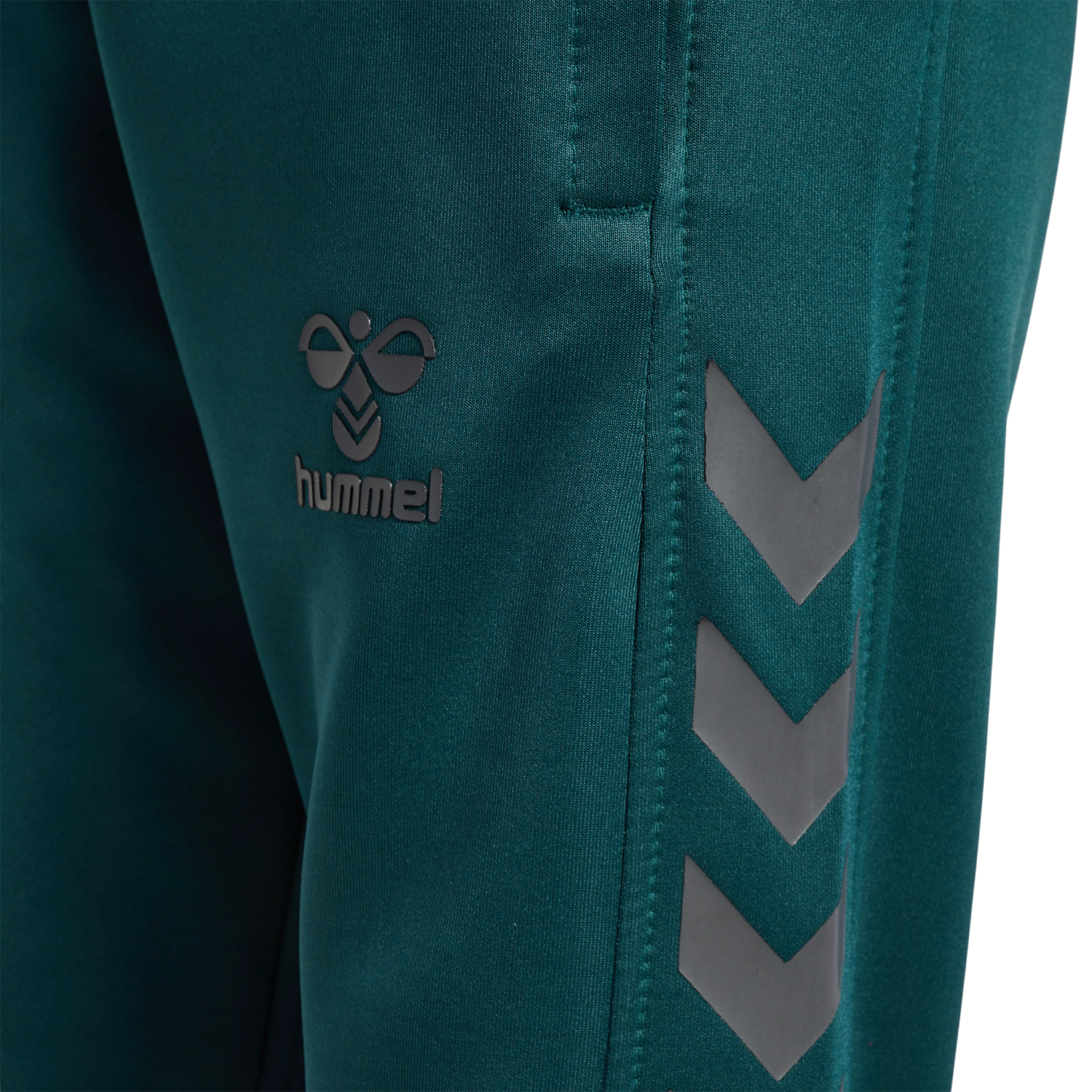 hmlCORE XK TRAINING POLY PANTS KIDS, !SEA MOSS, packshot