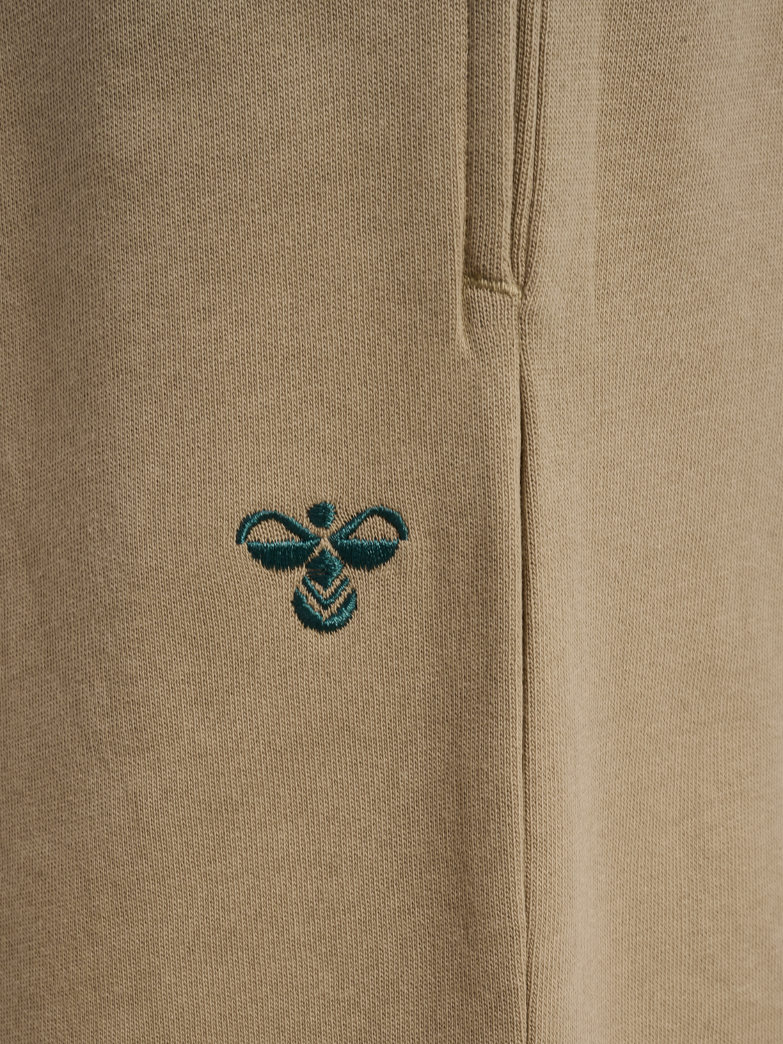 hmlJR JUMP BOXY SWEATPANTS, SILVER MINK, packshot