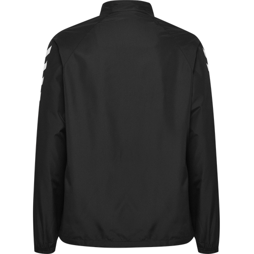 CORE KIDS MICRO ZIP JACKET, BLACK, packshot