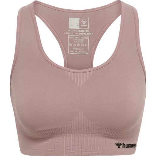 hmlTIF SEAMLESS SPORTS TOP, WOODROSE, packshot