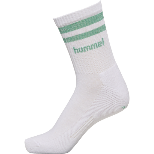 hmlRETRO LUREX 3-PACK SOCKS MIX, MIX GREEN SPRUCE, packshot