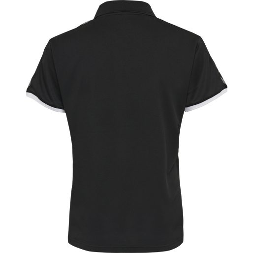 hmlAUTHENTIC WOMAN FUNCTIONAL POLO, BLACK/WHITE, packshot