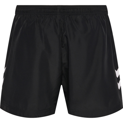 hmlAIKO SHORT BOARD SHORTS, BLACK, packshot