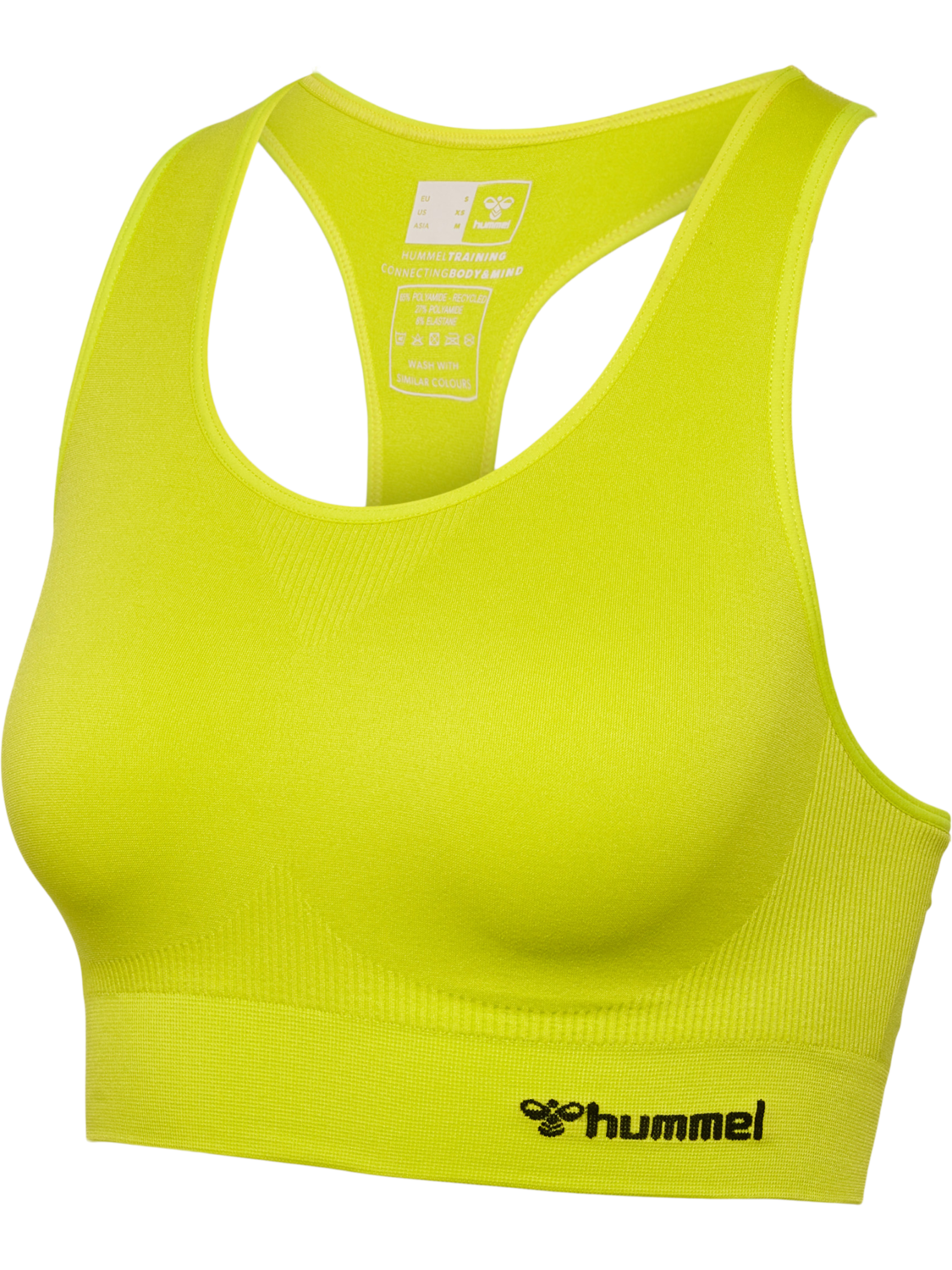 hmlTIF SEAMLESS SPORTS TOP, SULPHUR SPRING, packshot