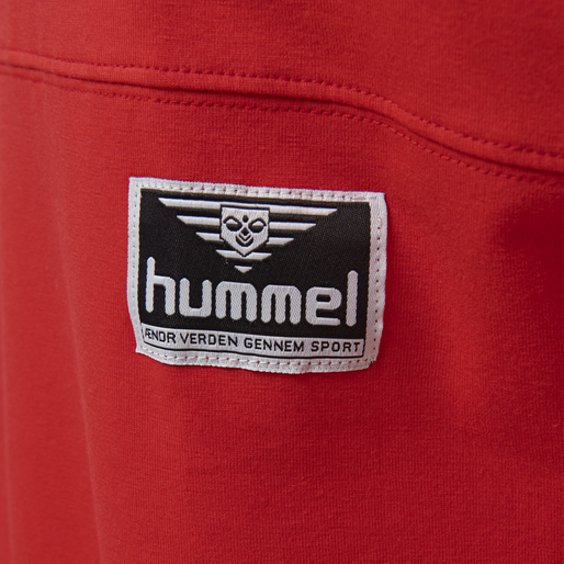 hmlBEACH BREAK T-SHIRT S/S, TRUE RED, packshot