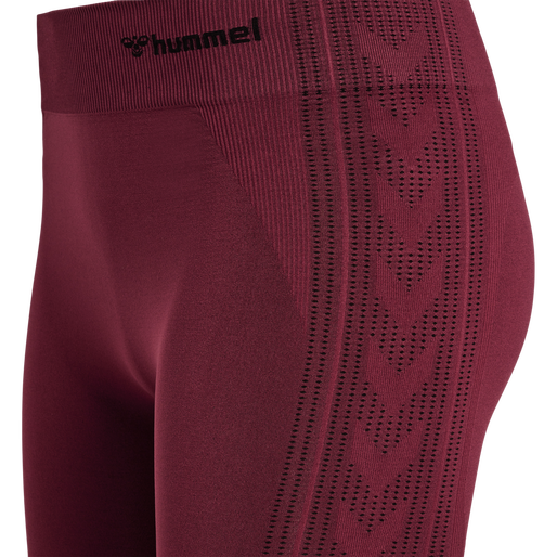 hmlMT SHAPING SEAMLESS MW TIGHTS, ZINFANDEL hmlMT SHAPING SEAMLESS MW TIGHTS, ZINFANDEL, packshot