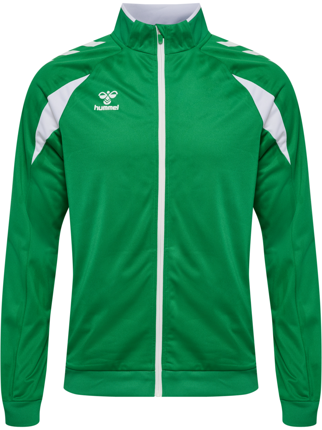 hmlCORE 2.0 TRACK ZIP JACKET, JELLY BEAN/WHITE, packshot