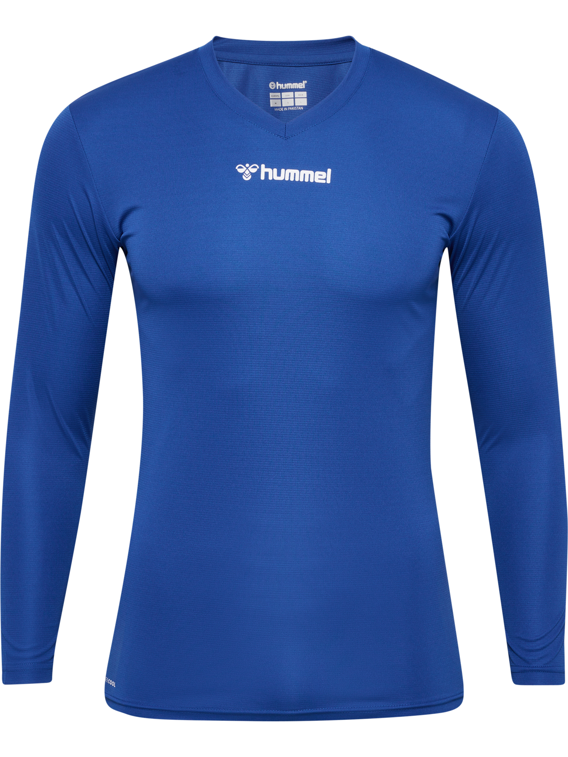 hmlBL ESSENTIAL TEE L/S, TRUE BLUE, packshot