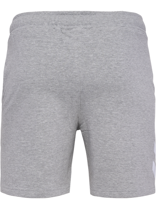 hmlELEMENTAL COTTON SHORTS, GREY MELANGE, packshot