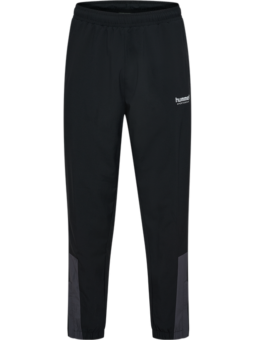 hmlLOOSE TRACK PANTS SPORTSWEAR, BLACK, packshot