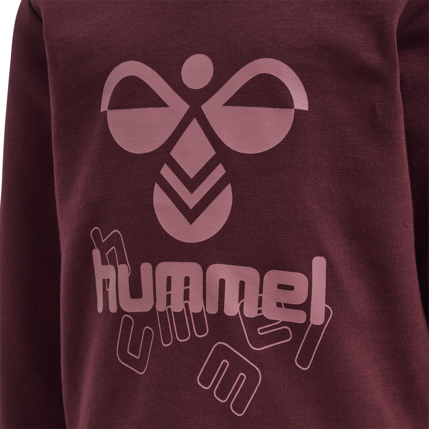 hmlSPIRIT SWEATSHIRT, WINDSOR WINE, packshot
