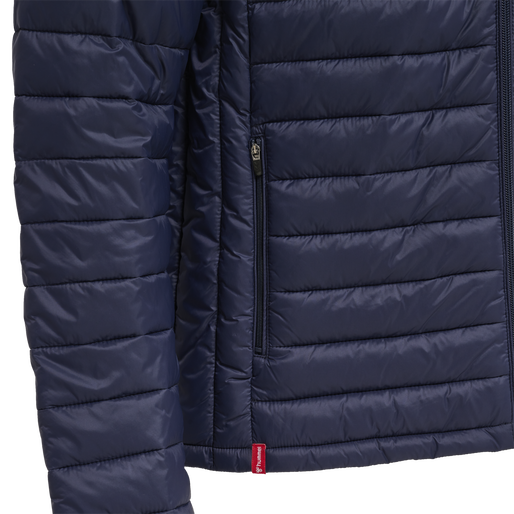 hmlRED QUILTED HOOD JACKET, MARINE, packshot