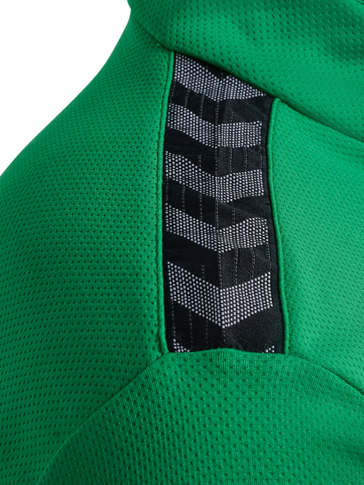 hmlAUTHENTIC HALF ZIP SWEAT, JELLY BEAN, packshot