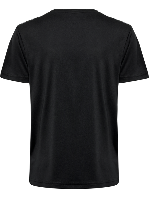 hmlAUTHENTIC PL JERSEY S/S KIDS, BLACK hmlAUTHENTIC PL JERSEY S/S KIDS, BLACK, packshot