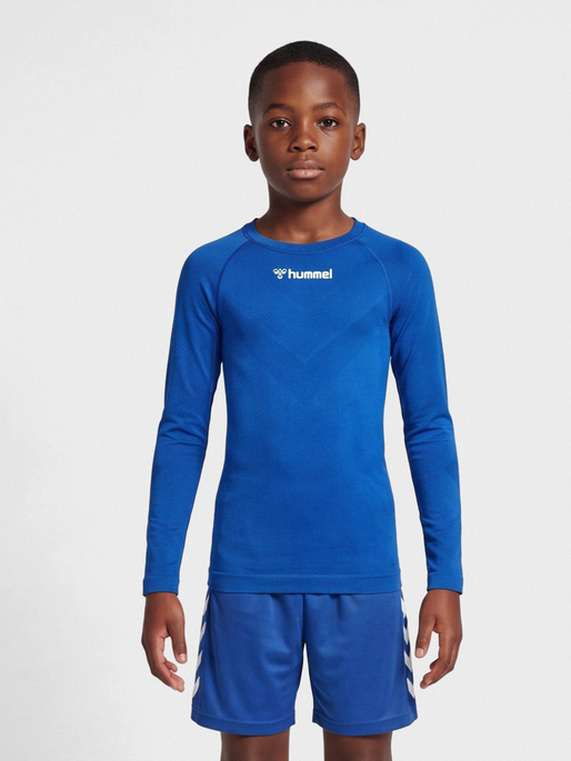 hmlBL COMFORT 2.0 TEE L/S KIDS, TRUE BLUE, model