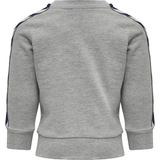 hmlBILLE TRACKSUIT, GREY MELANGE, packshot