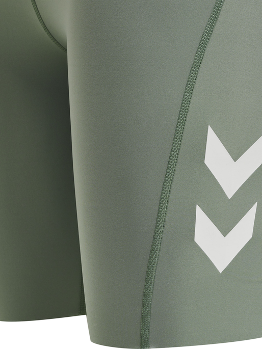 hmlMT GRACE HW TIGHT SHORTS, LILY PAD hmlMT GRACE HW TIGHT SHORTS, LILY PAD, packshot