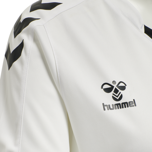 hmlCORE XK POLY JERSEY S/S WOMAN, WHITE, packshot