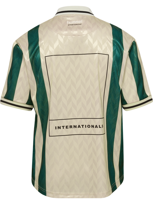 hmlLOOSE SOCCER JERSEY S/S, FOG, packshot