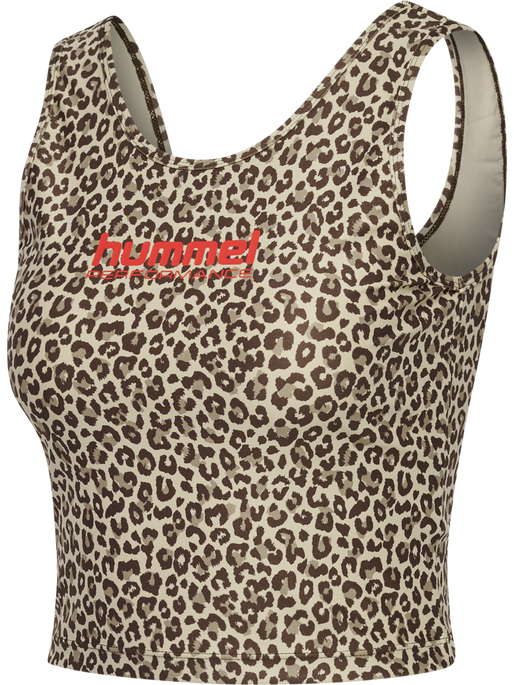 hmlFAST CROPPED TOP, BOULDER hmlFAST CROPPED TOP, BOULDER, packshot