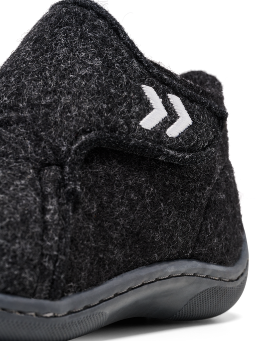 WOOL SLIPPER INFANT  , BLACK WOOL SLIPPER INFANT  , BLACK, packshot