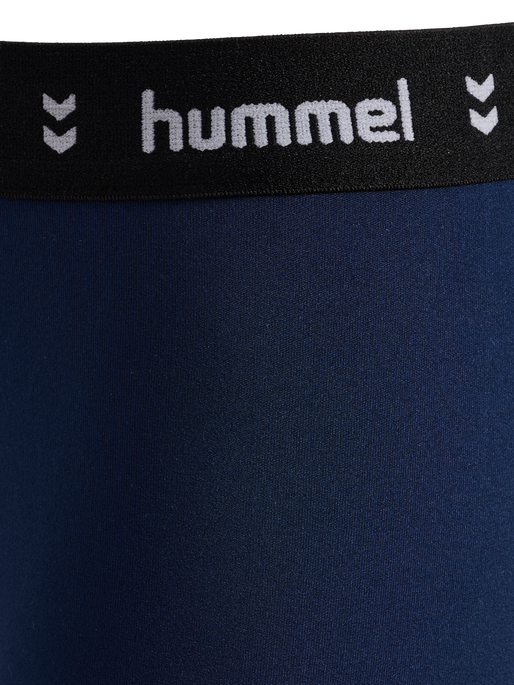 hmlJR PULSE MW SHORT TIGHTS, DRESS BLUES hmlJR PULSE MW SHORT TIGHTS, DRESS BLUES, packshot