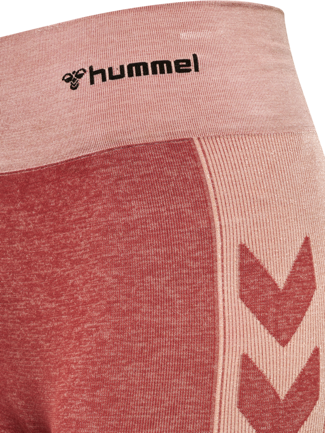 hmlCLEA SEAMLESS CYCLING SHORTS, WITHERED ROSE/ROSE TAN MELANGE, packshot