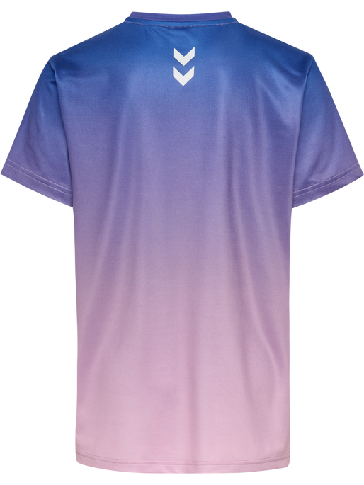 hmlJR GYM T-SHIRT S/S, LAVENDER MIST hmlJR GYM T-SHIRT S/S, LAVENDER MIST, packshot