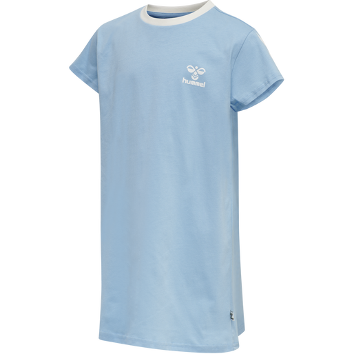 hmlMILLE T-SHIRT DRESS S/S, AIRY BLUE, packshot