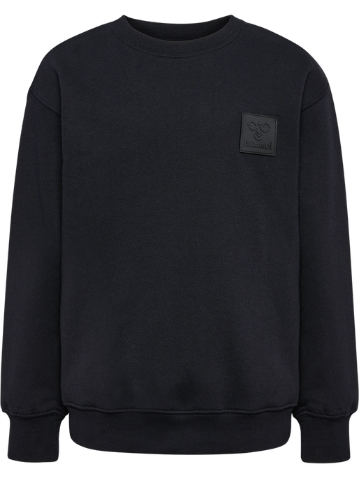 hmlCLEAN SWEATSHIRT, BLACK, packshot