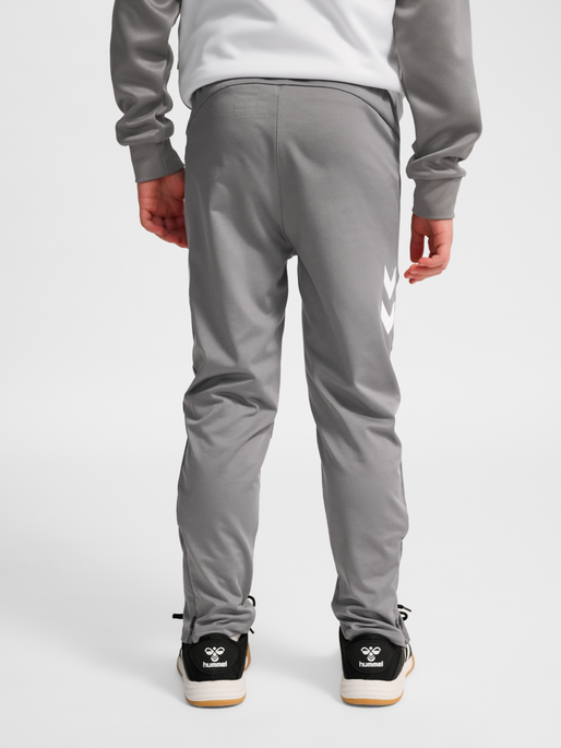 hmlLEAD 2.0 TRAINING PANTS KIDS, STEEL GRAY, model
