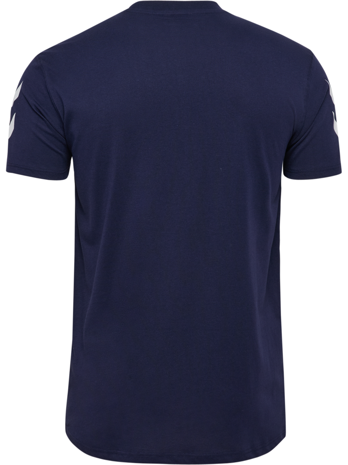 hmlGO 2.0 CHEVRON T-SHIRT S/S, MARINE, packshot