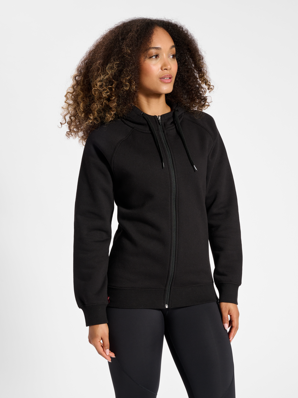 hmlRED HEAVY ZIP HOODIE WOMAN