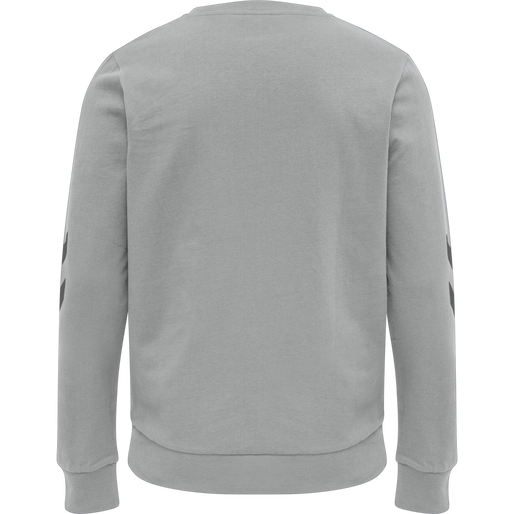 hmlLEGACY SWEATSHIRT PLUS, GREY MELANGE hmlLEGACY SWEATSHIRT PLUS, GREY MELANGE, packshot