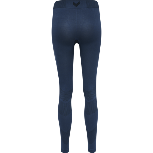HUMMEL FIRST SEAMLESS TR TIGHTS W, DARK DENIM, packshot
