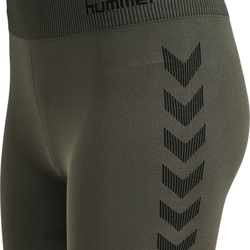 HUMMEL FIRST SEAMLESS TR SHT TIGH W, GRAPE LEAF, packshot