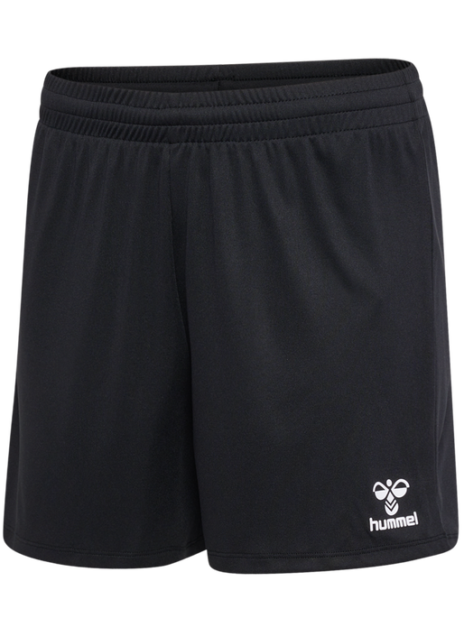 hmlESSENTIAL SHORTS WOMAN, BLACK hmlESSENTIAL SHORTS WOMAN, BLACK, packshot