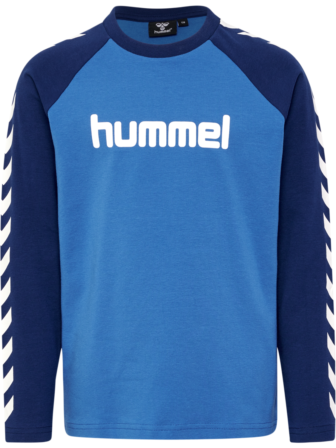 hmlBOYS T-SHIRT L/S, NEBULAS BLUE, packshot