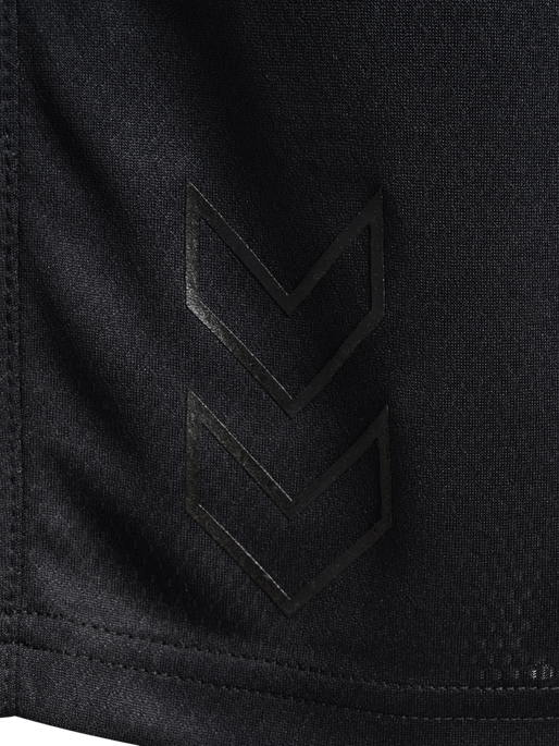hmlACTIVE PL SHORTS, BLACK, packshot